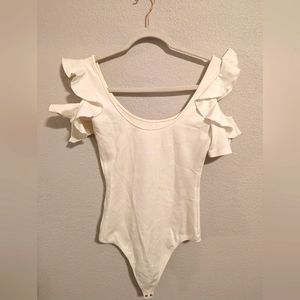 Club Monaco white bodysuit - XS